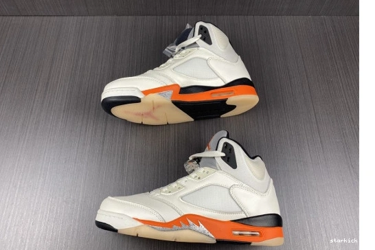 Total Retro 5 DC1060-100 Jordan DC1060-100 Air Orange 0718